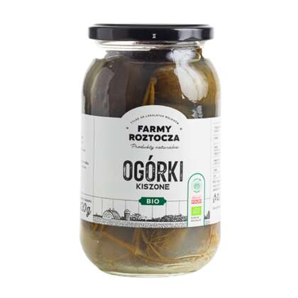 Ogórki kiszone BIO 900 ml