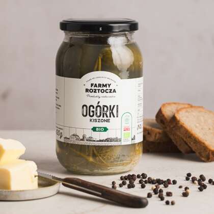 Ogórki kiszone BIO 900 ml